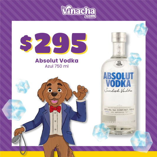 Vodka Absolut Azul 750ml